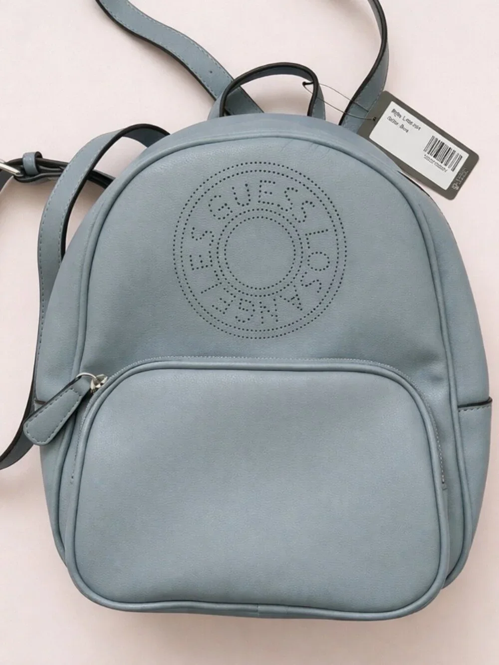 guess mini backpack blue Teddy Me Made in smooth LEEZA SMALL JEANS BACKPACK on